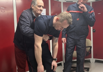 Sortie gestes de premiers secours au centre de secours à Meusnes