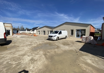 La construction de la Pension de famille avance à grands pas